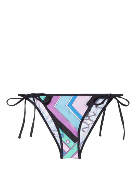 Black Vivara Print Bikini Bottoms