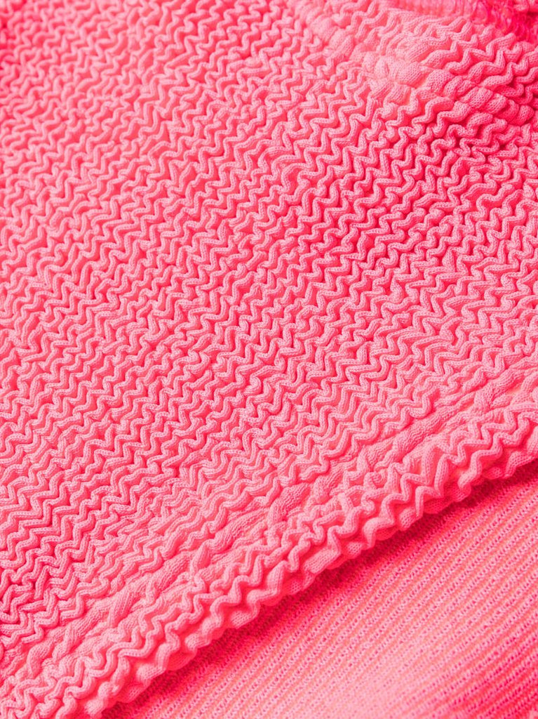 Pink Juno Twisted Bikini Set