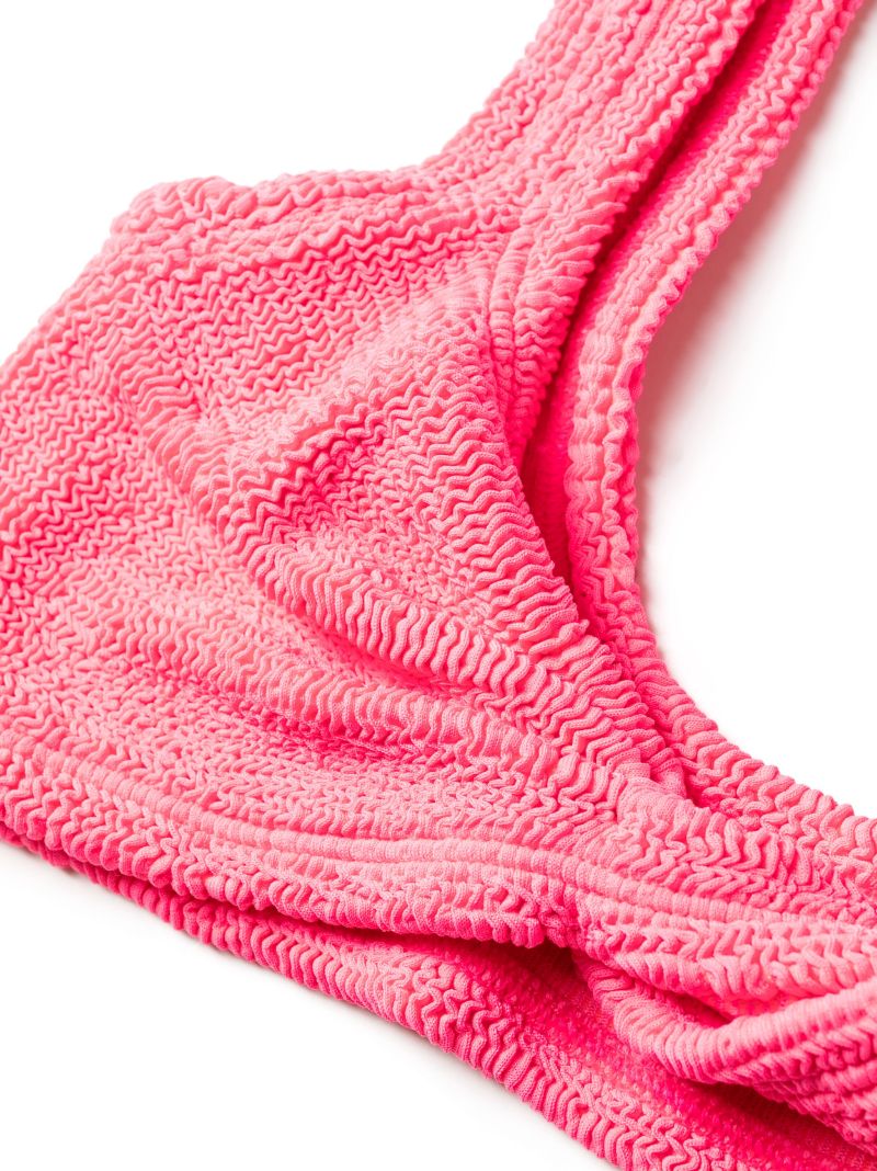 Pink Juno Twisted Bikini Set