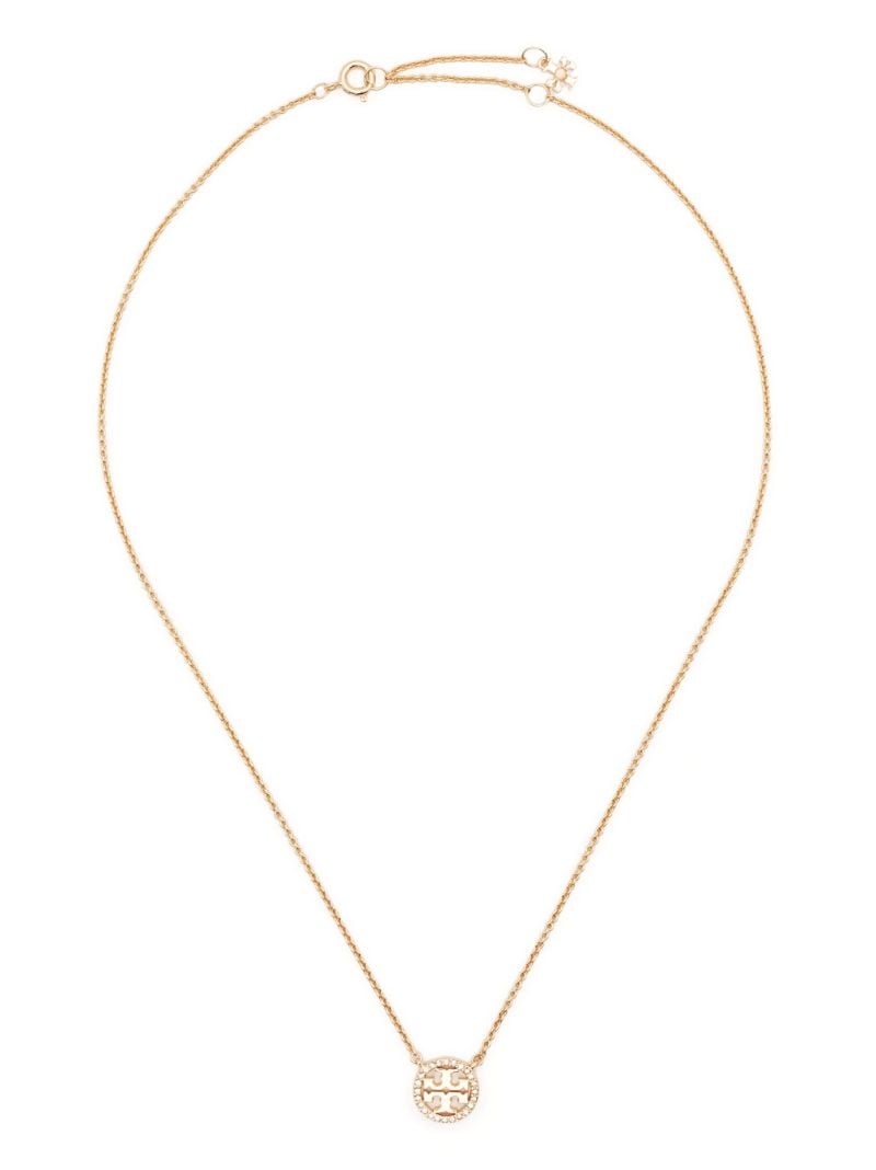 18kt Gold Plated Miller Pendant Necklace