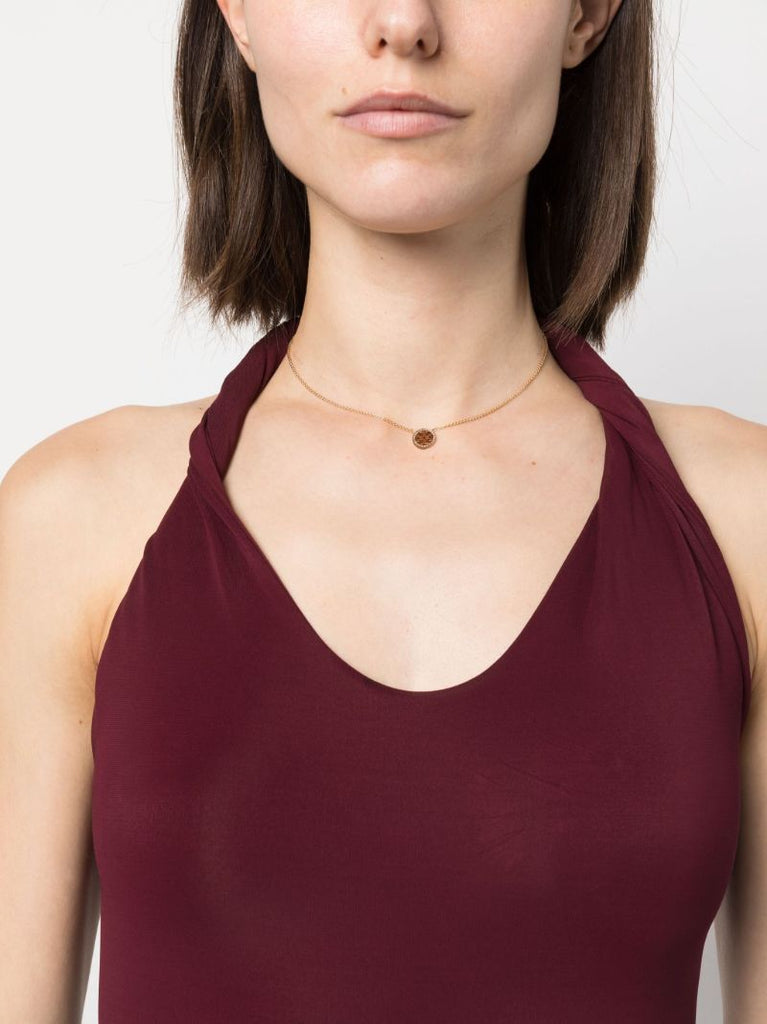 18kt Gold Plated Miller Pendant Necklace