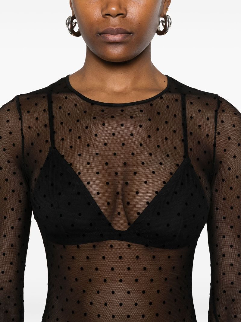 Polka-dot Bodysuit
