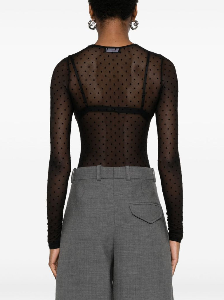 Polka-dot Bodysuit
