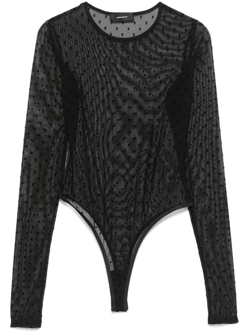 Polka-dot Bodysuit