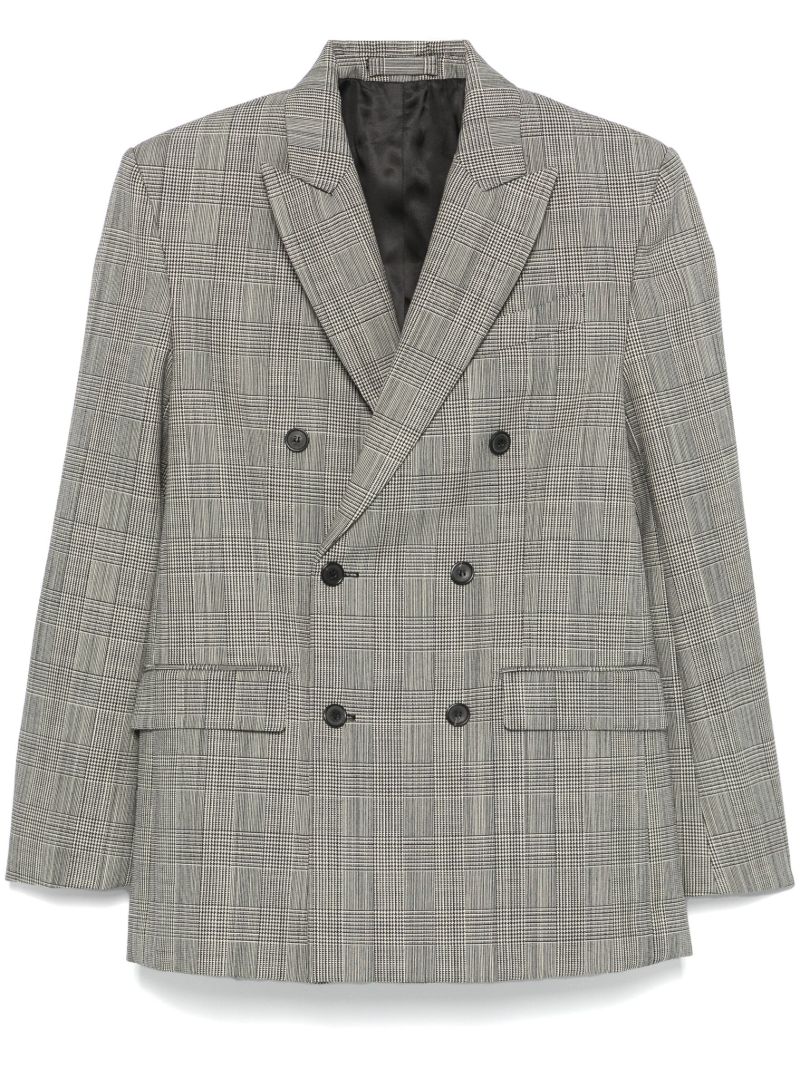 Grey Checked Blazer