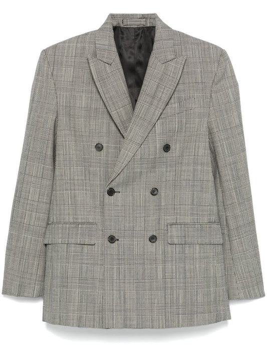 Grey Checked Blazer