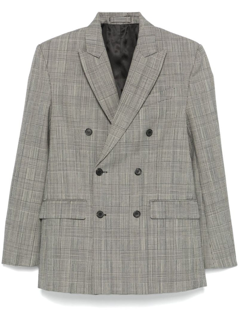 Grey Checked Blazer