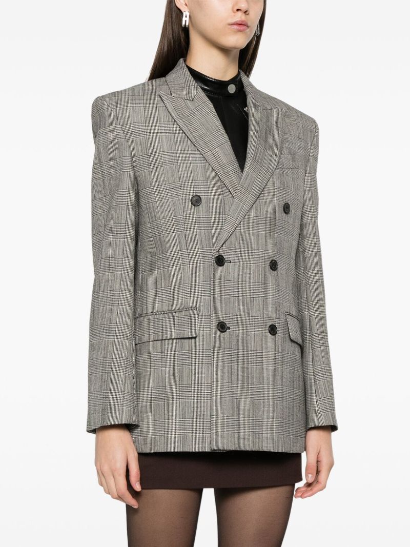 Grey Checked Blazer