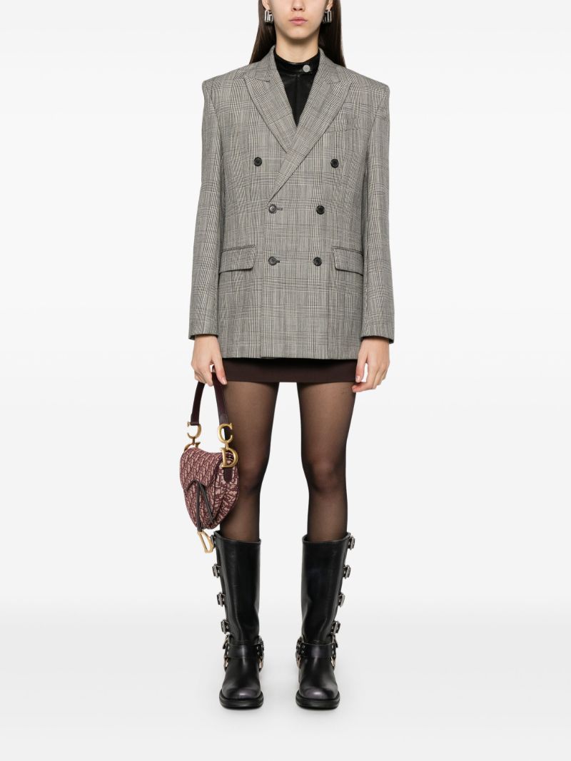 Grey Checked Blazer
