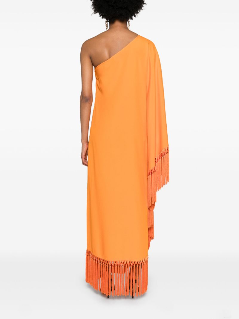 Orange Spritz One Shoulder Dress
