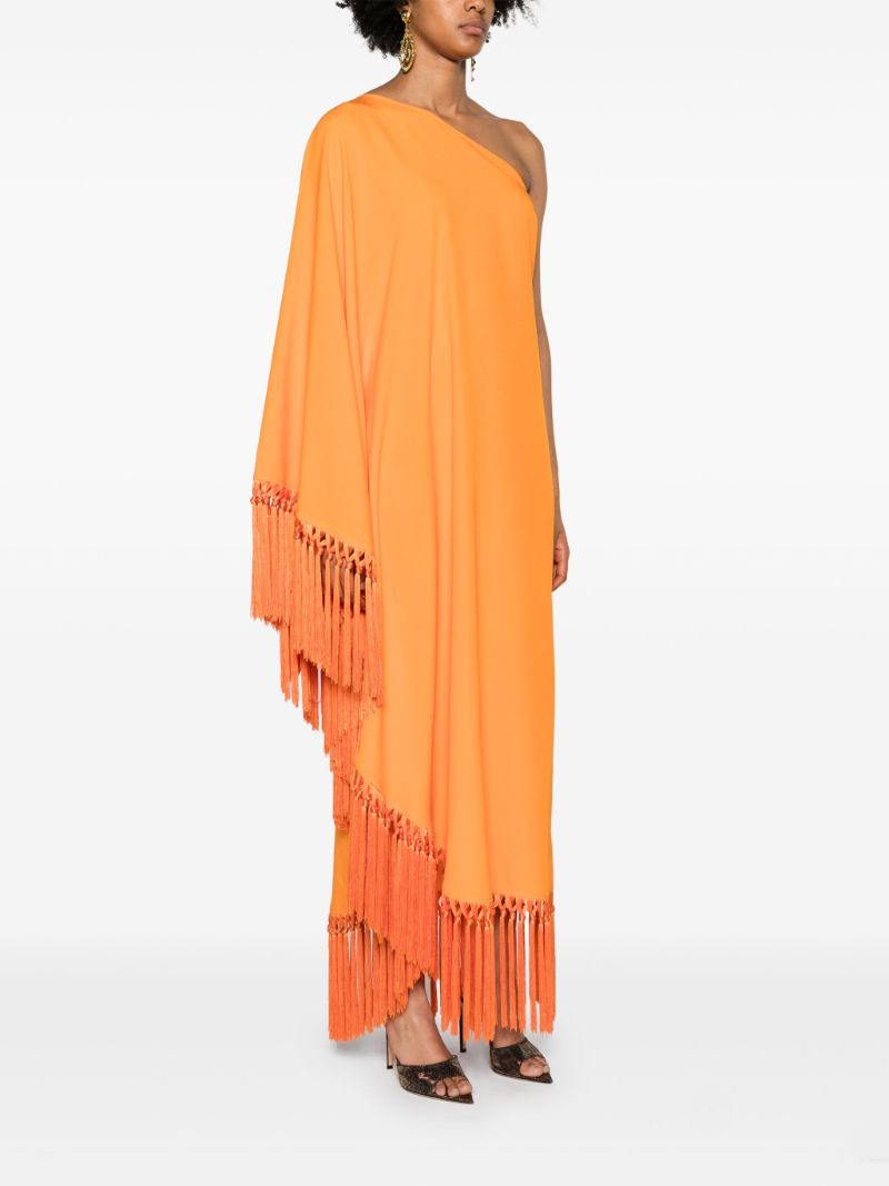 Orange Spritz One Shoulder Dress
