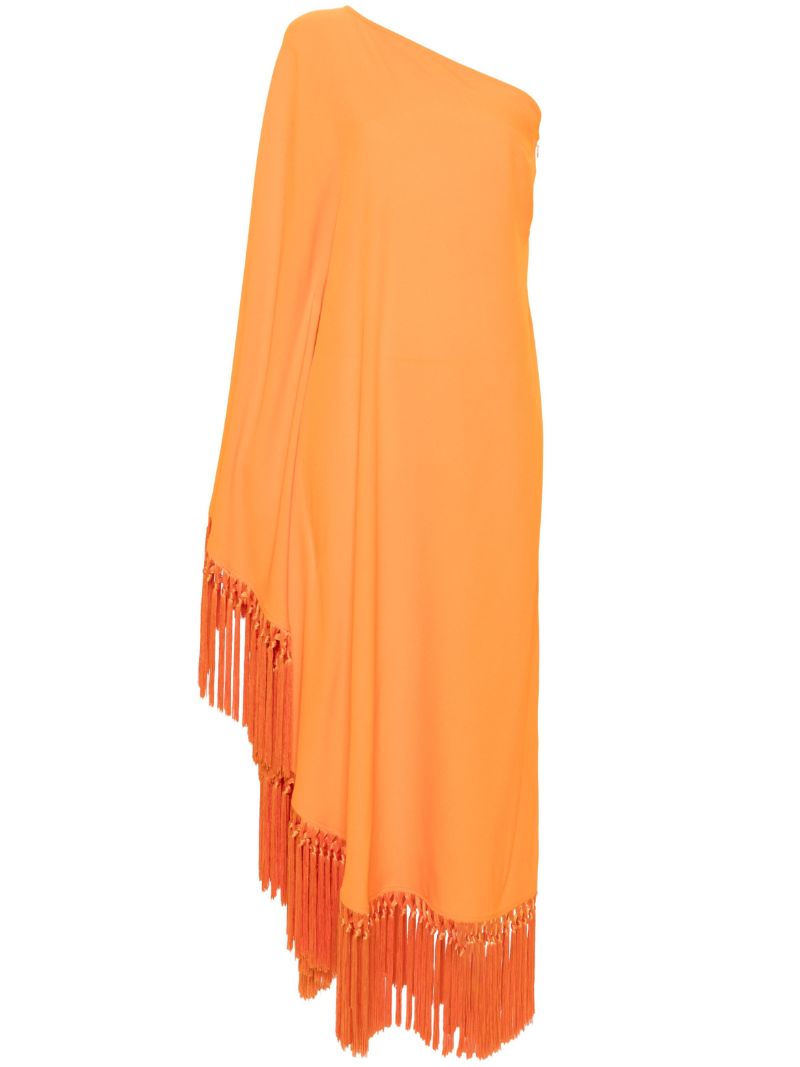 Orange Spritz One Shoulder Dress