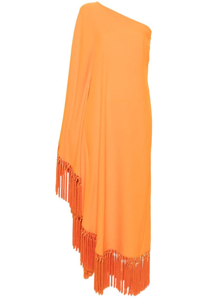 Orange Spritz One Shoulder Dress