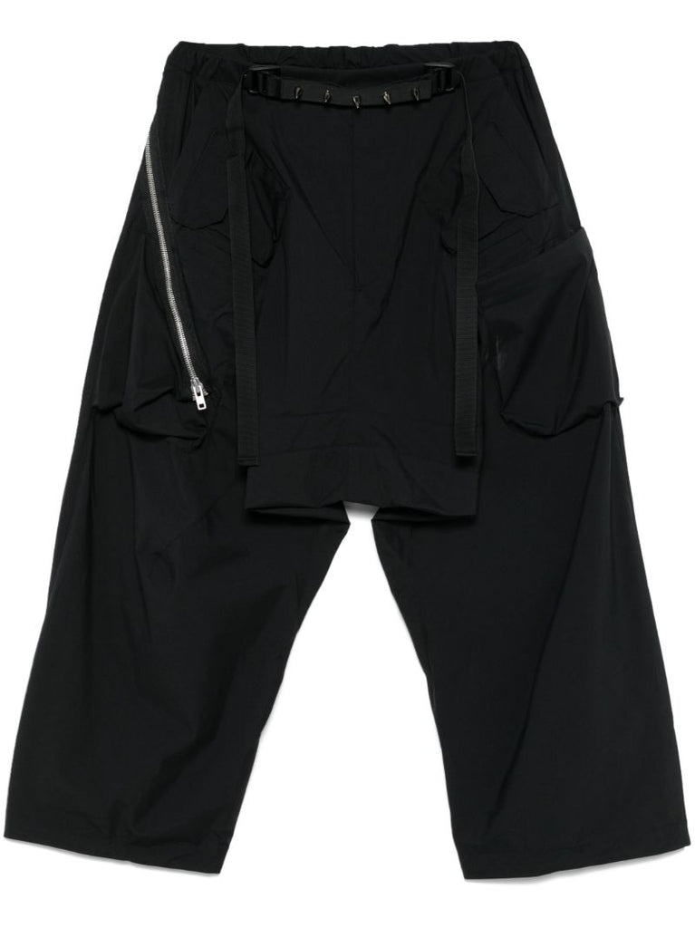 Black Wide-leg Trousers