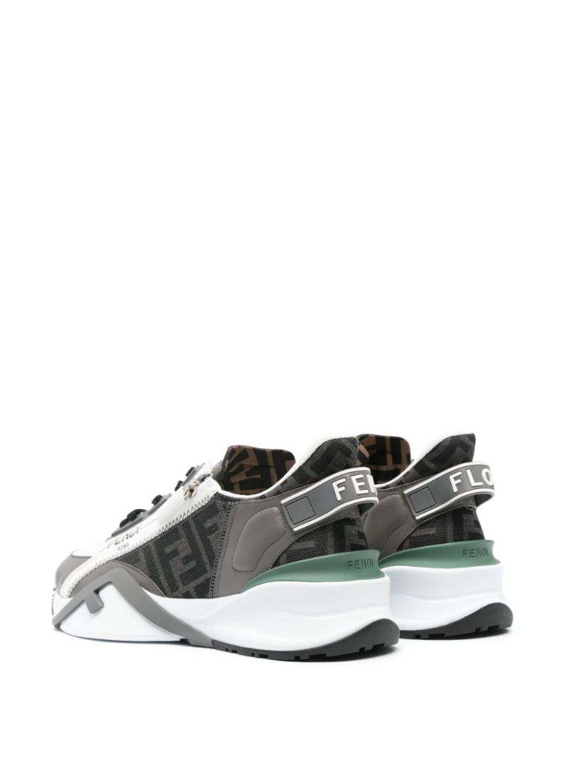 Grey Fendi Flow Ff Sneakers