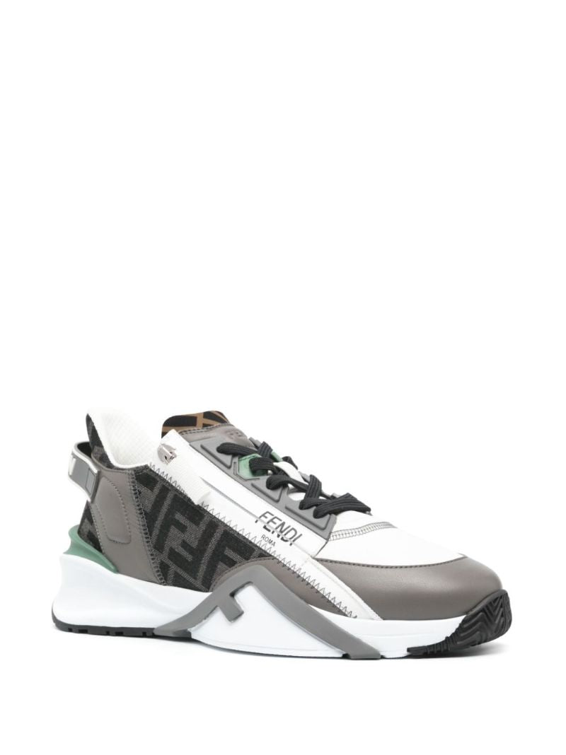 Grey Fendi Flow Ff Sneakers