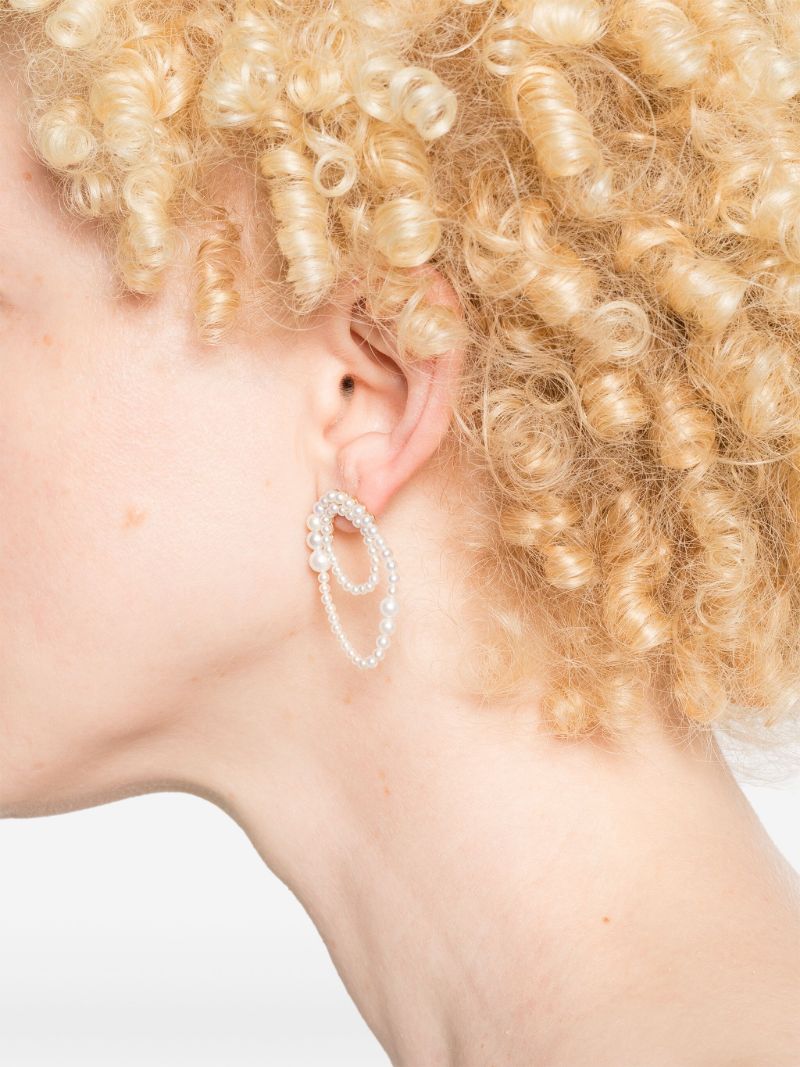 14k Yellow Gold EmbrassÃ_x0083_Â©e Earrings