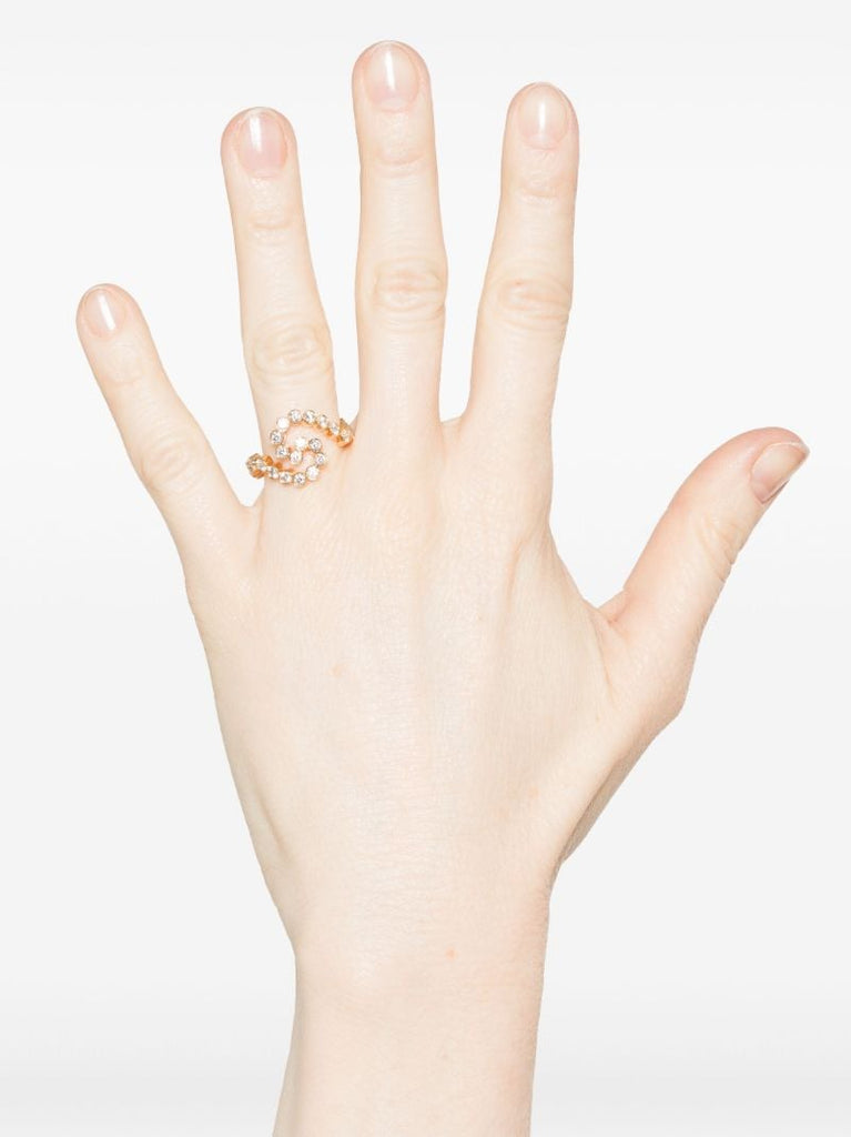 18k Yellow Gold Gaia Diamant Ring