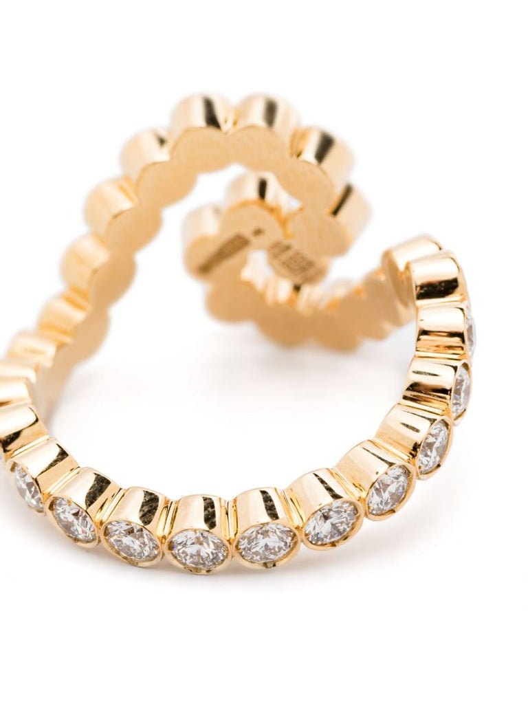 18k Yellow Gold Gaia Diamant Ring