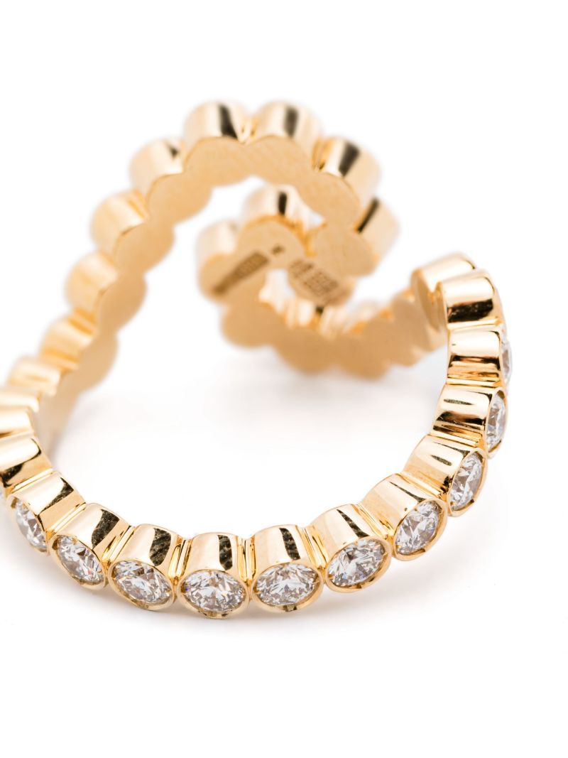 18k Yellow Gold Gaia Diamant Ring