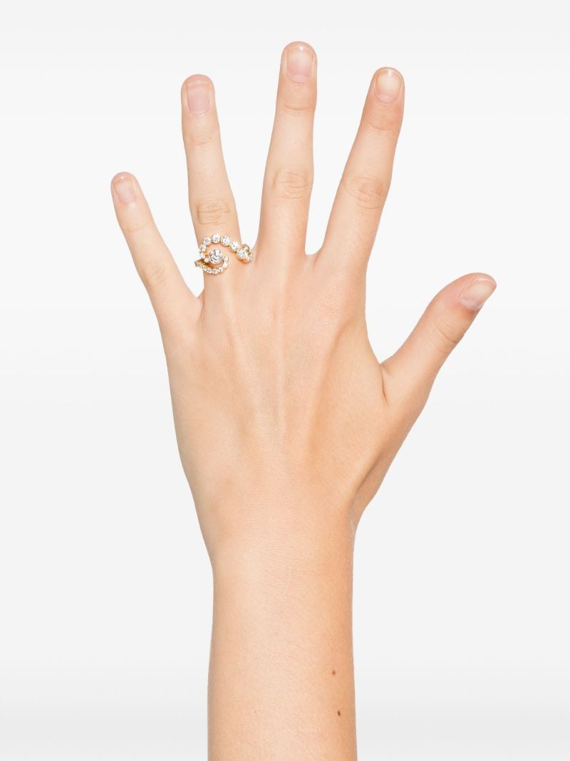 18k Recycled Yellow Gold Gaia Diamond Ring