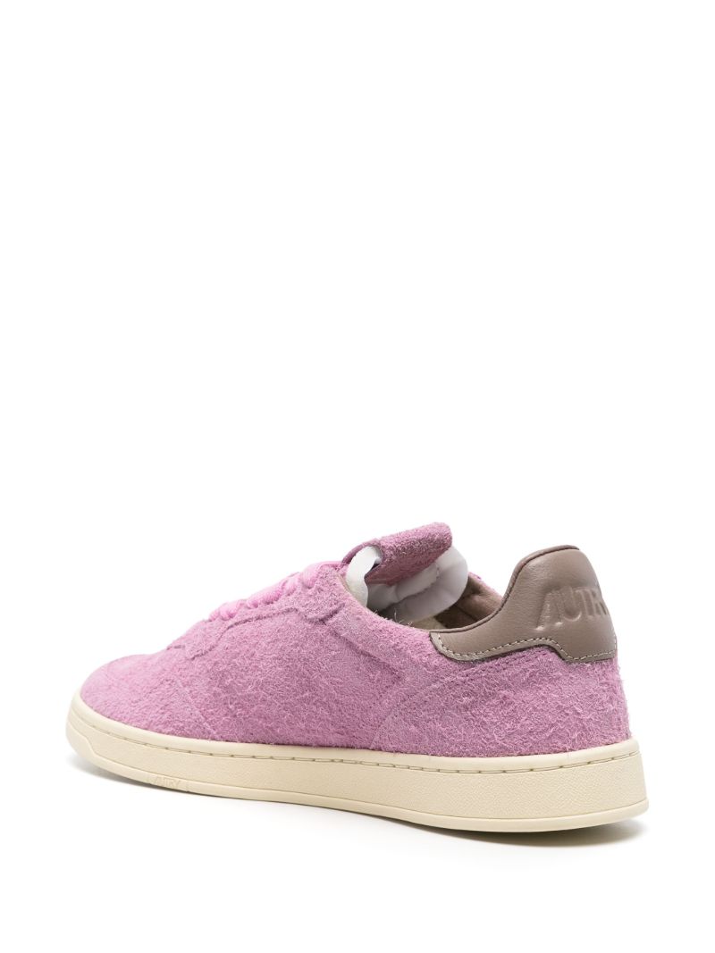 Purple New Flat Suede Sneakers