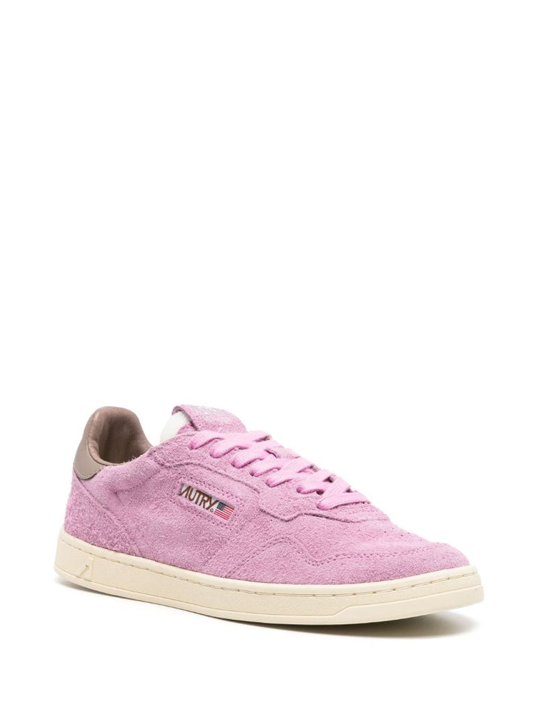 Purple New Flat Suede Sneakers