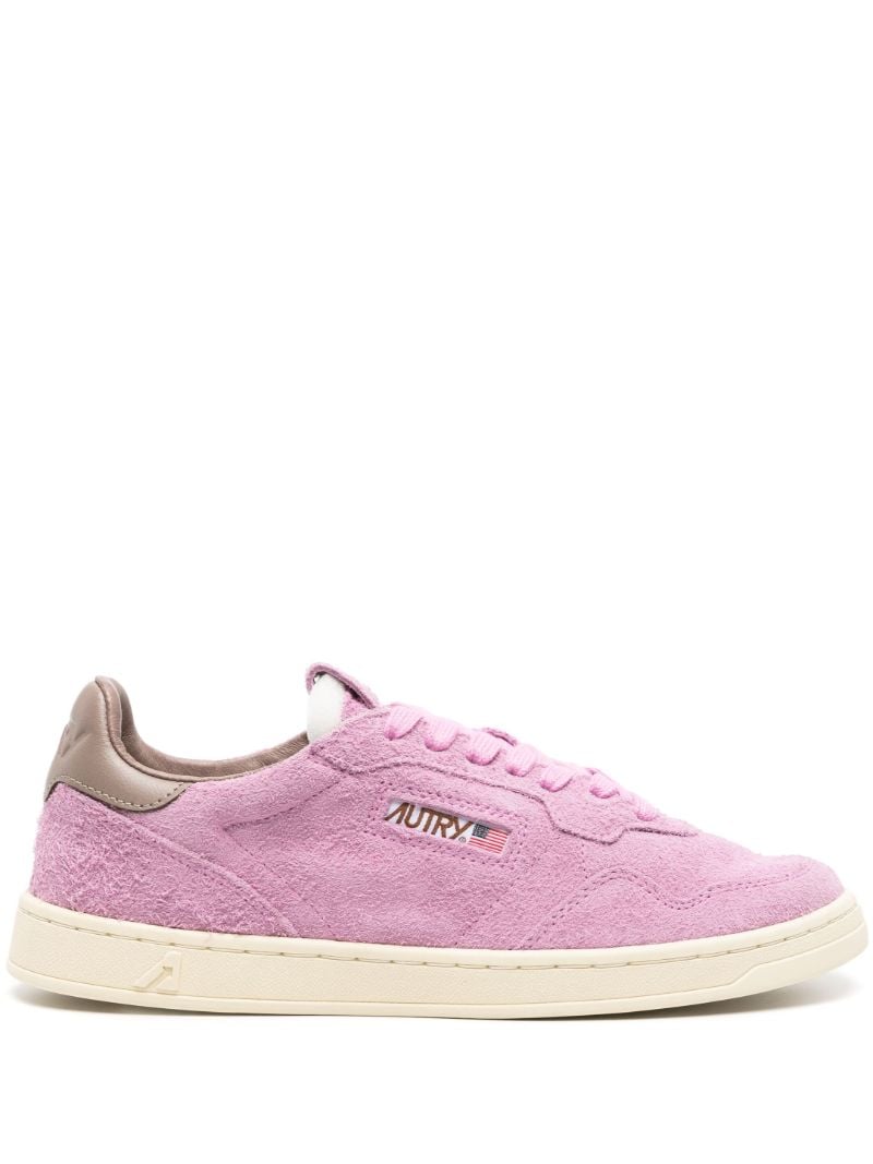 Purple New Flat Suede Sneakers