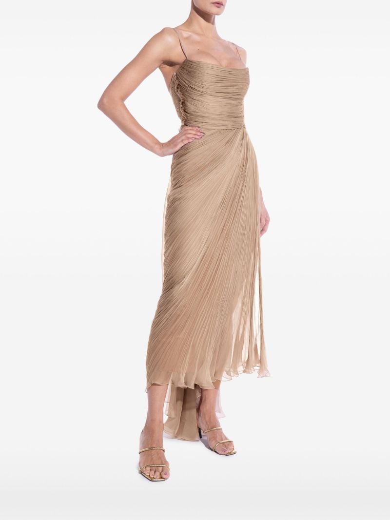 Neutral Manon Asymmetric Gown