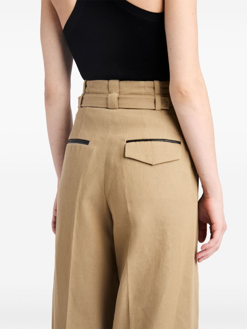 Nautral Dana Wide-leg Trousers