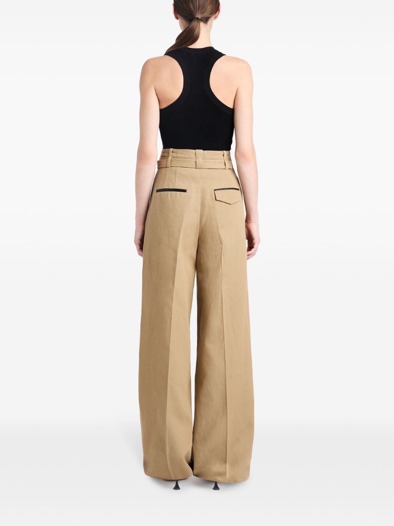 Nautral Dana Wide-leg Trousers