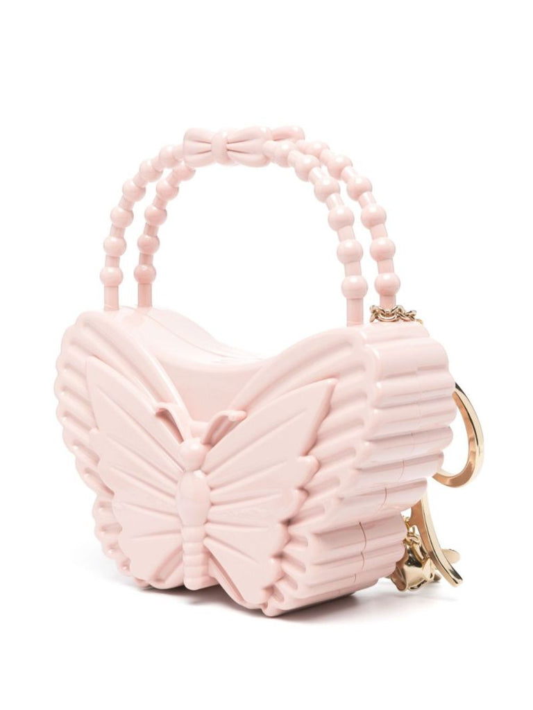 X Forbitches Pink Butterfly-shaped Tote Bag