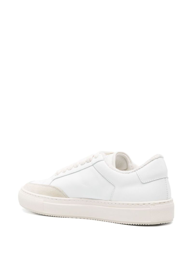 White Tennis Pro Leather Sneakers