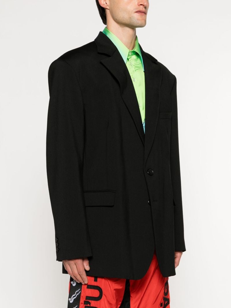 Black Single-breasted Blazer