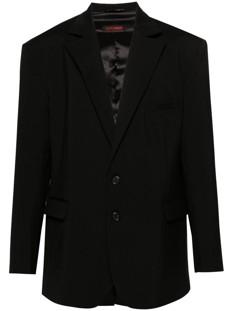 Black Single-breasted Blazer