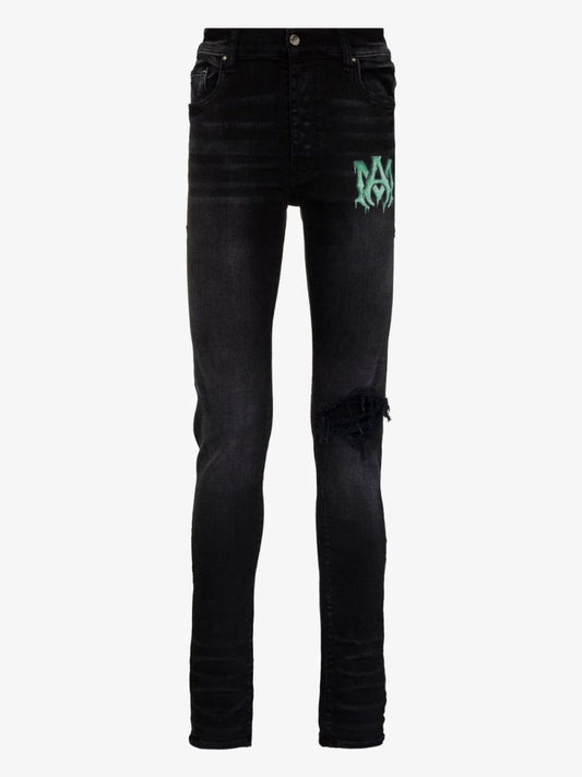 Watercolour Skinny Jeans