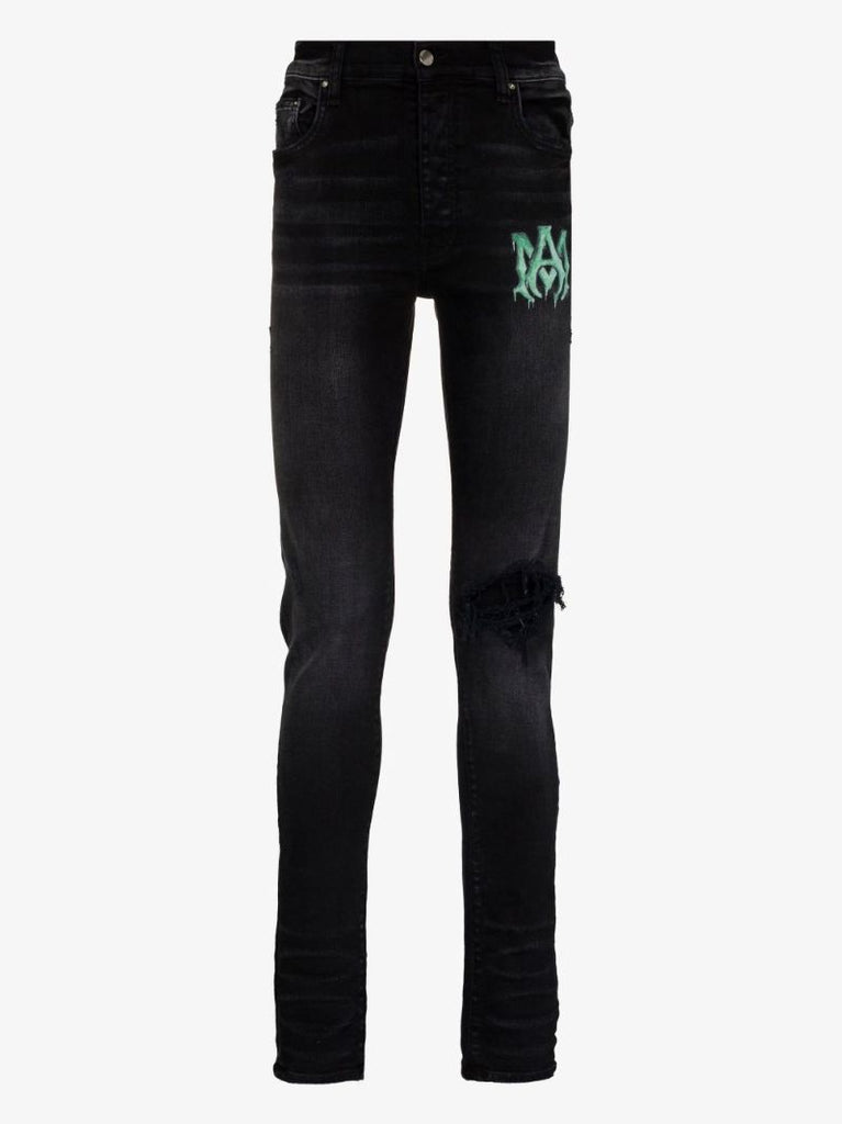 Watercolour Skinny Jeans