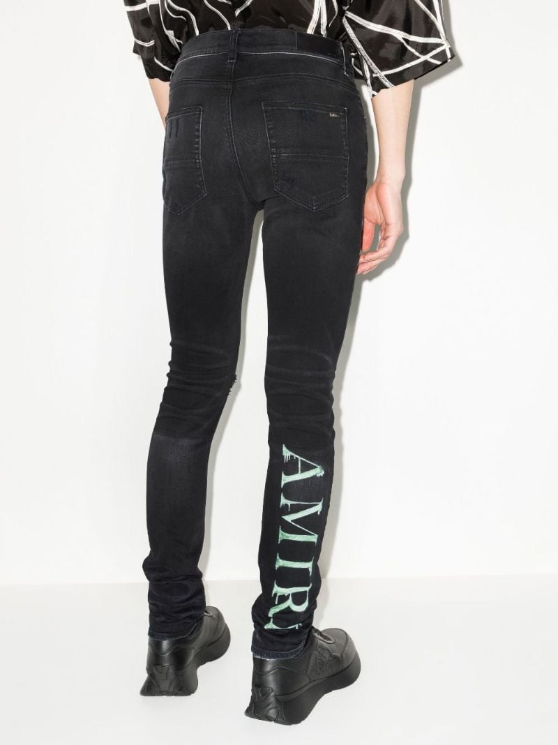 Watercolour Skinny Jeans