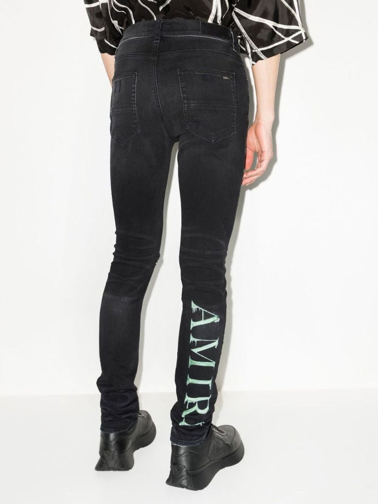 Watercolour Skinny Jeans