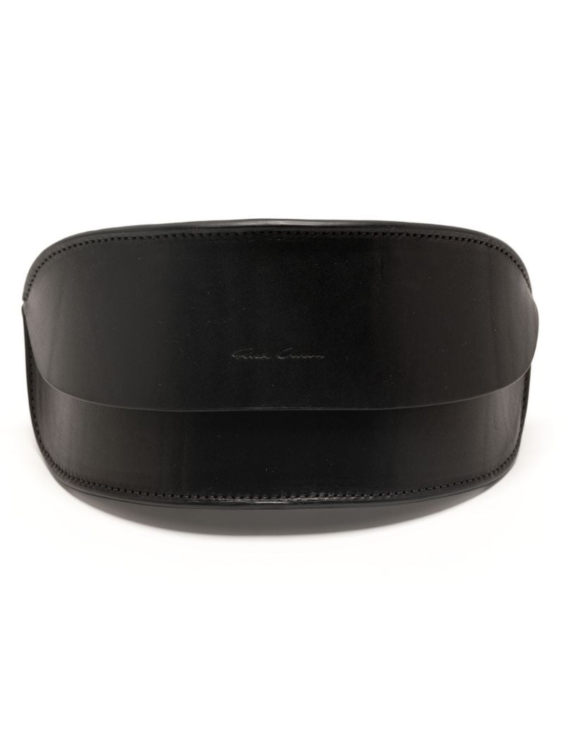 Black Davis Wraparound-frame Sunglasses