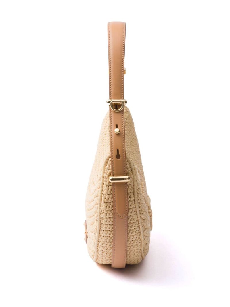 Neutral ArquÃ_x0083_Â© Woven Shoulder Bag