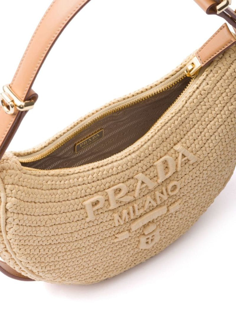 Neutral ArquÃ_x0083_Â© Woven Shoulder Bag