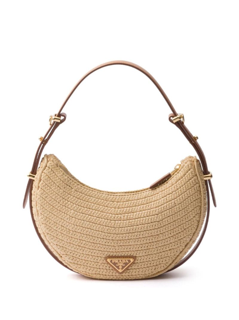 Neutral ArquÃ_x0083_Â© Woven Shoulder Bag