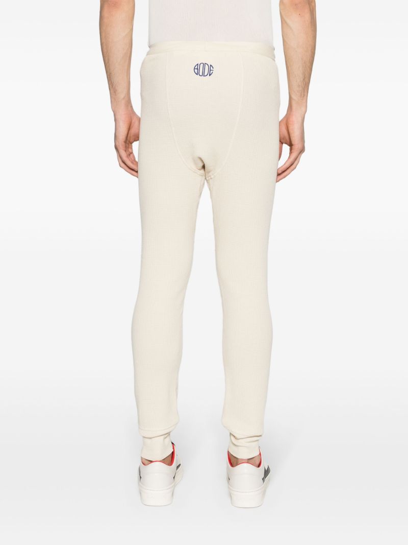 Ecru White Classic Track Pants