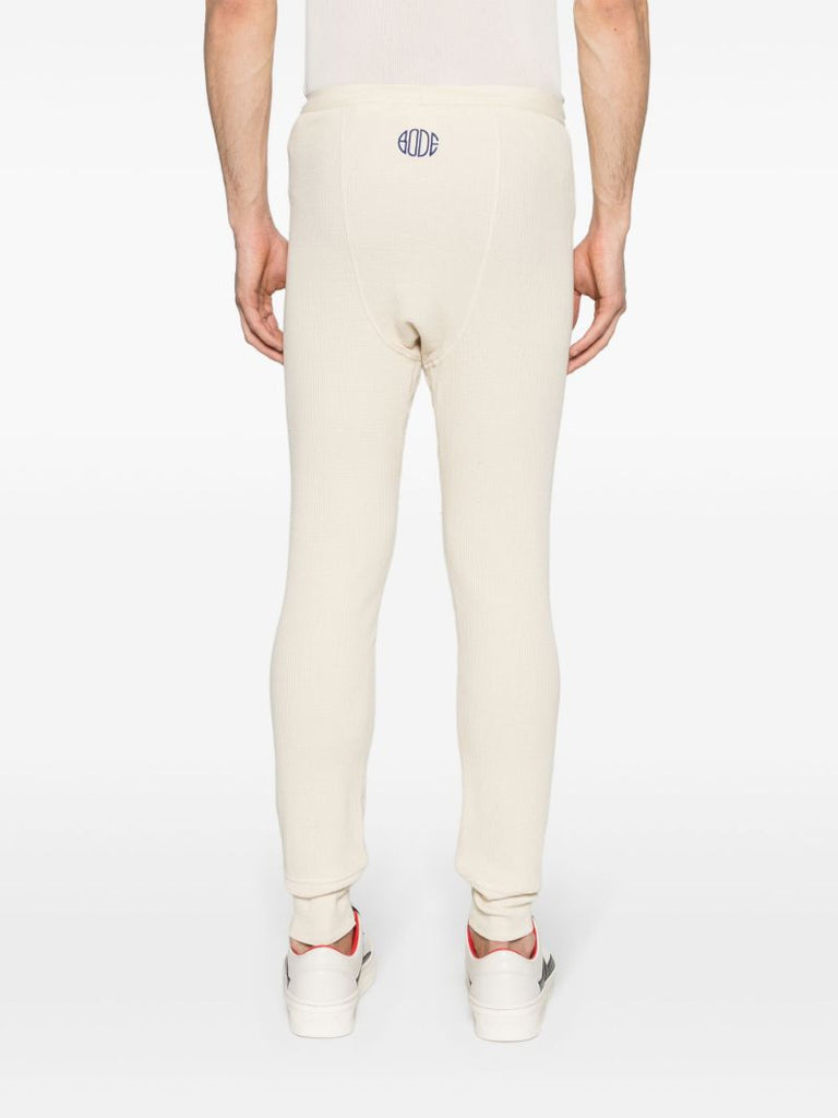Ecru White Classic Track Pants