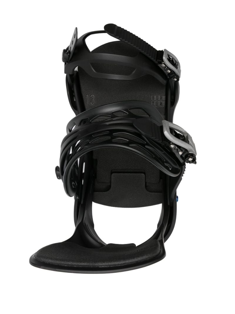 Black Burton Cartel Re:flex Snowboard Bindings