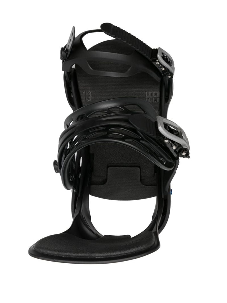 Black Burton Cartel Re:flex Snowboard Bindings