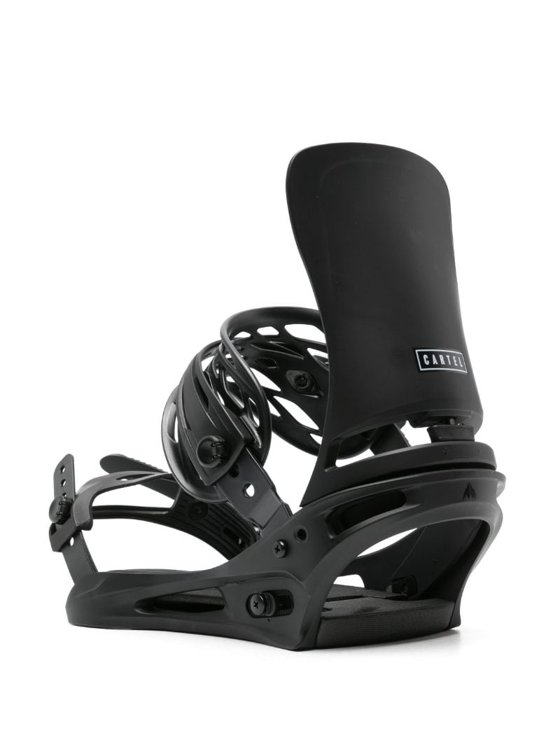 Black Burton Cartel Re:flex Snowboard Bindings
