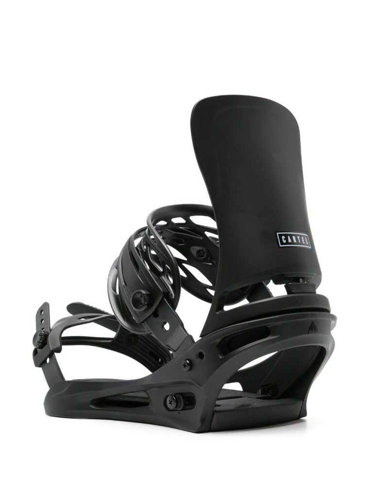 Black Burton Cartel Re:flex Snowboard Bindings