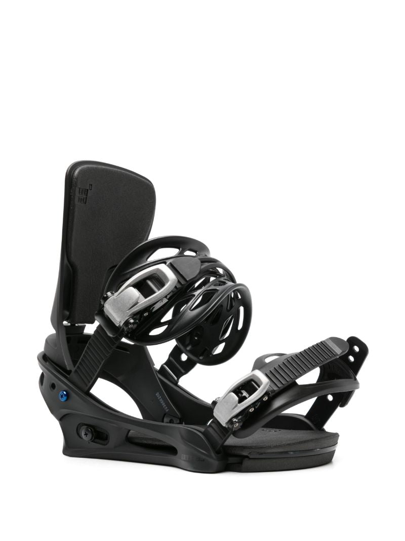 Black Burton Cartel Re:flex Snowboard Bindings